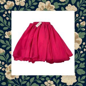 Bailey Blossoms Hot Pink Tulle Maxi Skirt
